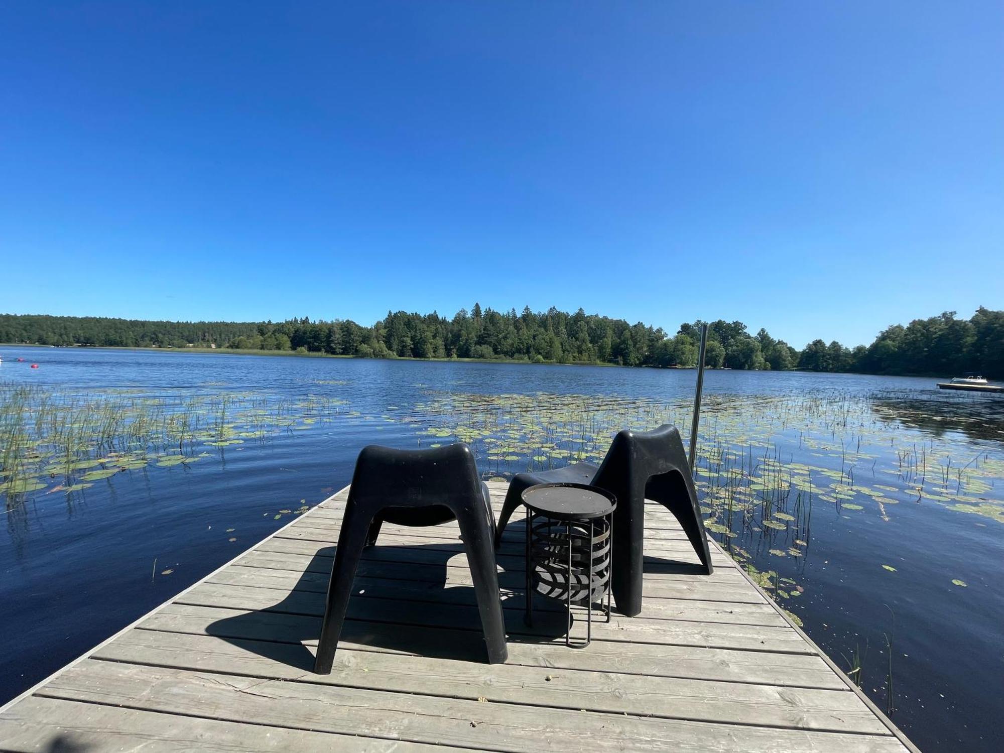 Humlegarden Lake Cottage, Horn Extérieur photo